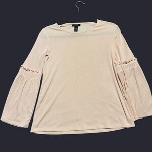 Alfani Petite Pink Bell Sleeve Top